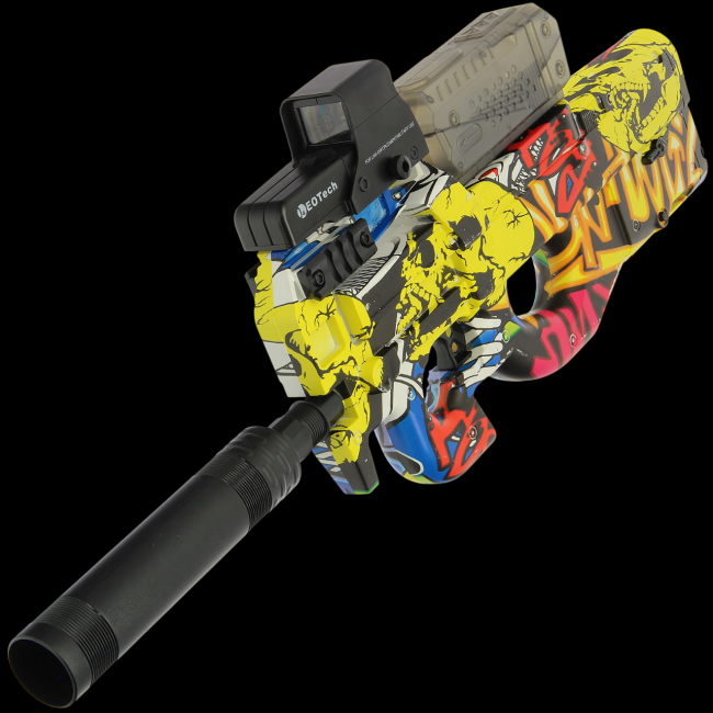 GelSoft P90 Yellow Assault Gel Blaster