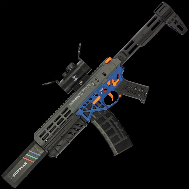 MK6 GelSoft Blaster With Red Light & Smoke Effects