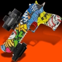 GelSoft Eagle Yellow Graffiti