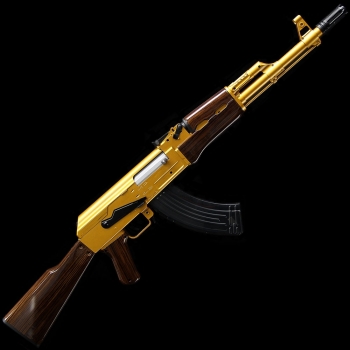 Double Bell GOLD AK-47 Metal GelSoft Rifle