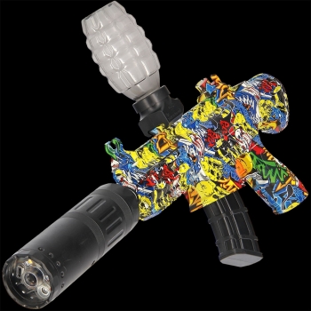 M416 GelSoft Blaster with Colourful Light Silencer