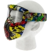 V3 Full Face Graffiti Mask Oblique View