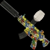 M416 GelSoft Blaster with Colourful Light Silencer