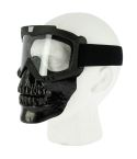V3 Full Face Black Skull Mask