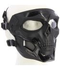 Skull Messenger Full Face Black Skull Mask