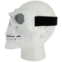 V3 Full Face White Skull Mask