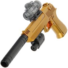 GelSoft Sunburst Gold Eagle Pistol