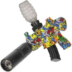 M416 Yellow GelSoft Blaster with Colourful Light Silencer