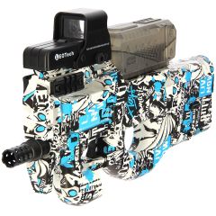 GelSoft P90 Blue Assault Gel Blaster