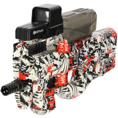 GelSoft P90 Red Assault Gel Blaster