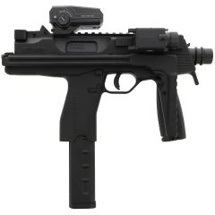 GelSoft MP9 Submachine Gun Black